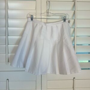 NWOT Wild Fable White Preppy Circle Skater Skirt size medium